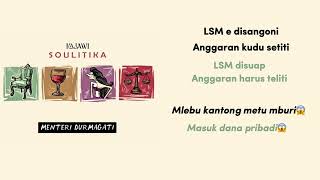 Download lagu KAJAWI - MENTERI DURMAGATI | Lirik Bahasa Jawa Terjemahan Indonesia mp3 Download lagu KAJAWI - MENTERI DURMAGATI | Lirik Bahasa Jawa Terjemahan Indonesia mp3