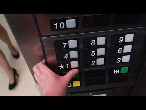 Scenic Otis Series 1 Traction Elevators at The Doubletree Airport Hotel in Orlando, FL