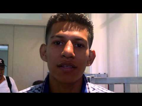 Alexander Taylor. Combate con Keyvin Lara. Puerto Salvador Allende. Managua 2016.