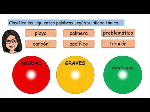 PALABRAS AGUDAS, GRAVES Y ESDRÚJULAS - TERCER GRADO