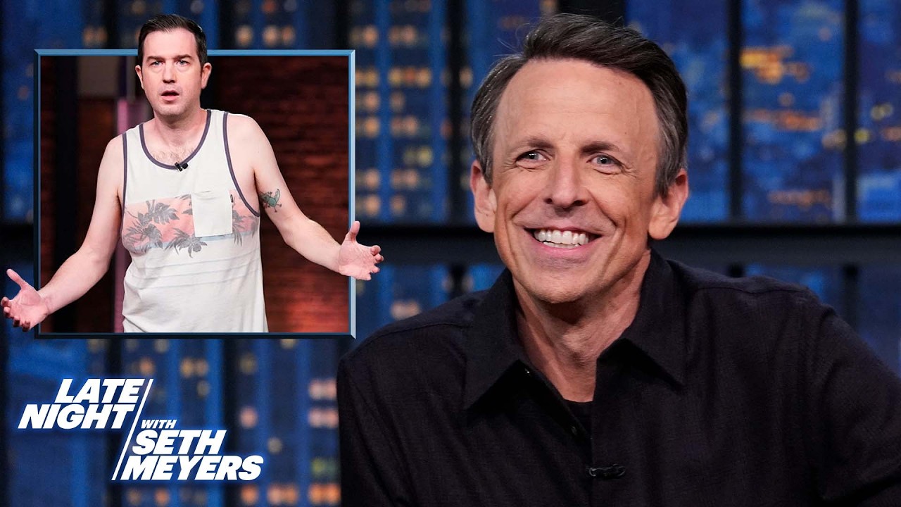 Seth Holds a Surprise Inspection of His Monologue Writers in April 2026