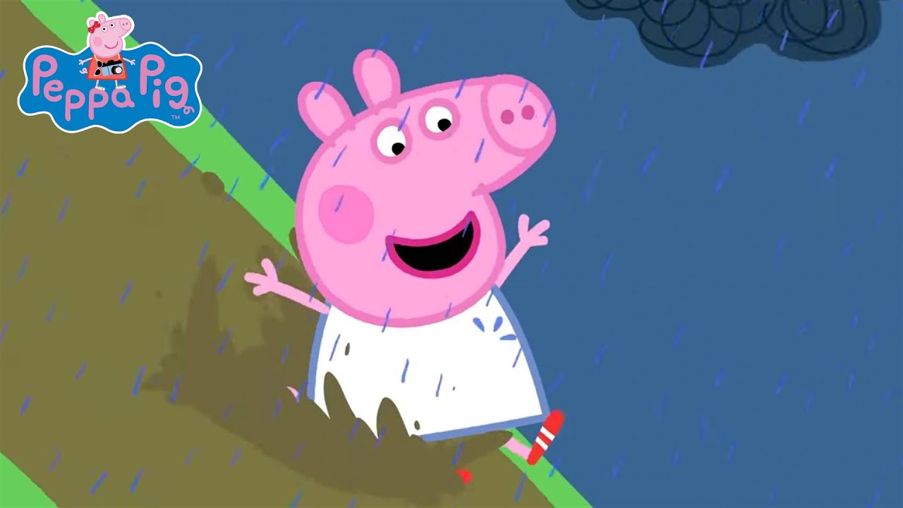 Peppa Pigs Messy And Muddy Fun Run 🏃 Peppa Pig Asia 🐽 Peppa Pig English Episodes