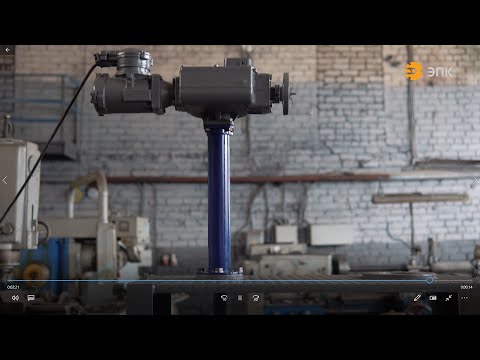 Колонка управления задвижкой с электроприводом. Руководство по монтажу.