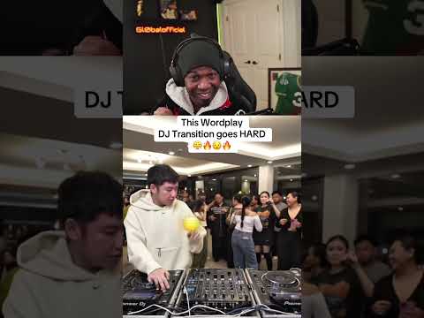 This Wordplay DJ Transition goes HARD 😤🔥😯🔥Credit: @siangyoo    #dj #djtransition #djmix #djing