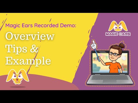 Magic Ears Recorded Demo: Overview, Tips & Example
