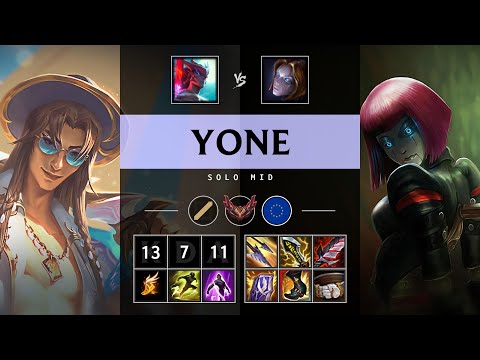 Yone Mid vs Orianna - EUW Grandmaster Patch 25.19