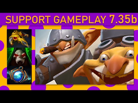 ✨Techies 82% Kill participation! Support Gameplay 7.35b - Dota 2 Top MMR