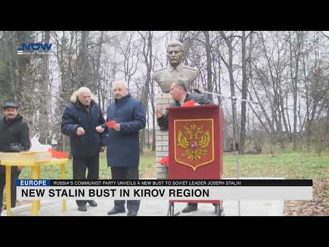 Russian Communist Party unveils new Stalin bust in Kirov region