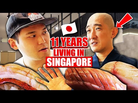 Thoughts of Living in Singapore for 11 Years.. Japanese Michelin-starred Sushi Chef