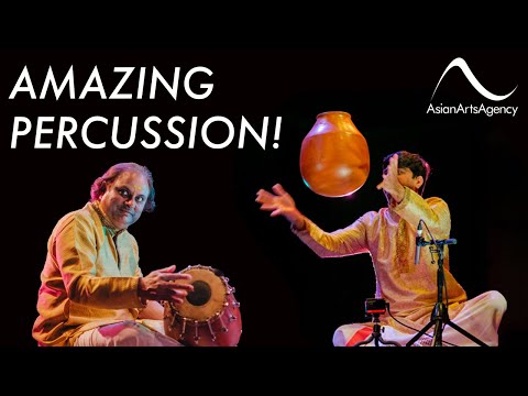 Incredible Carnatic Percussion | Mridangam & Ghatam | Asian Arts Agency
