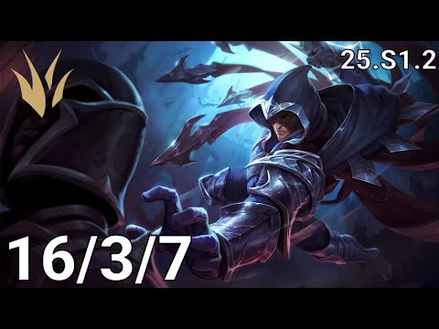 Talon Jungle vs Lee Sin - EUW diamond | Patch 25.S1.2