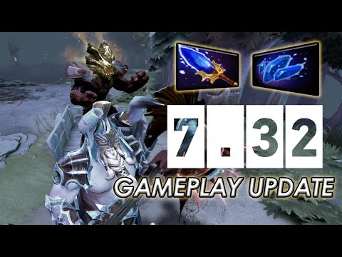 7.32 DOTA 2 GAMEPLAY UPDATE - NEW AGHANIMS SCEPTER AND SHARDS