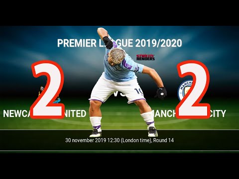Newcastle United vs  Manchester City Premier League 2019/20