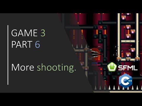 C SFML Simple 2D Games GAME 3 PART 6 Shooting cooldown