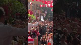 CHP Lideri Özel'in Manisa'daki mitingine gelenler alanlara sığamadı!