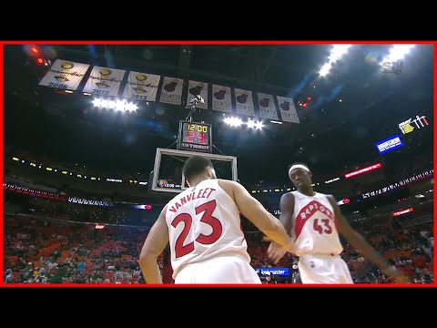 Fred VanVleet Back to Back 3-Pointers | RAPTORS vs HEAT | Jan 17, 2022 | 21-22 NBA Season