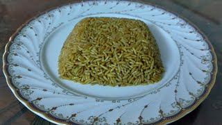 أرز الصيادية بطريقة سهلة وسريعة وطعمها لذيذ 😋 Rice served with 🐟 Fish