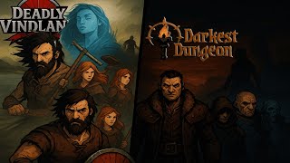 Playing Dead In Vinland & Darkest Dungeon II Gameplay No Commentary