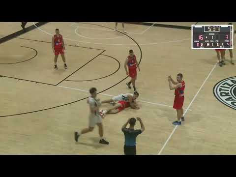 Kadetska liga Srbije: Partizan - SPD Radnički 100:80 / 17. kolo (01.03.2025.)