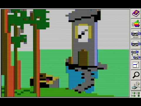 Apple II Myst Demake -- Load/Save your game
