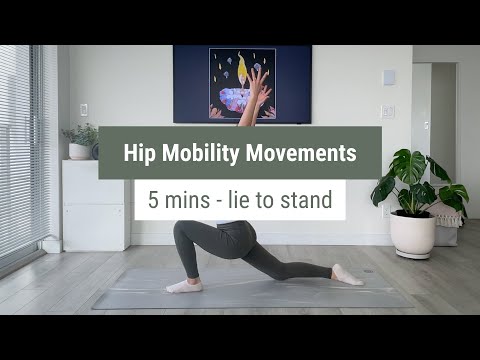 5 Mins Hip Mobility Movement - Happy Hip Happy Life