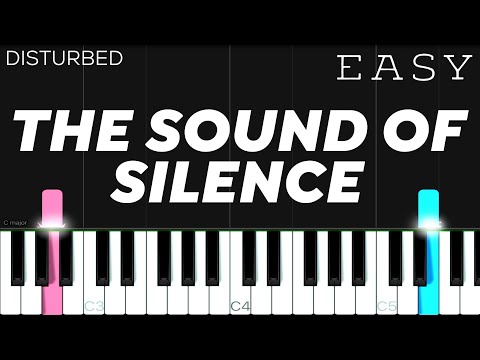Disturbed / Simon & Garfunkel  - The Sound of Silence | EASY Piano Tutorial