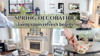 Spring Decorating 2025 🌹 Living Room Refresh with BIG Impact 🌸 Traditional Nancy Meyers Aesthetic
