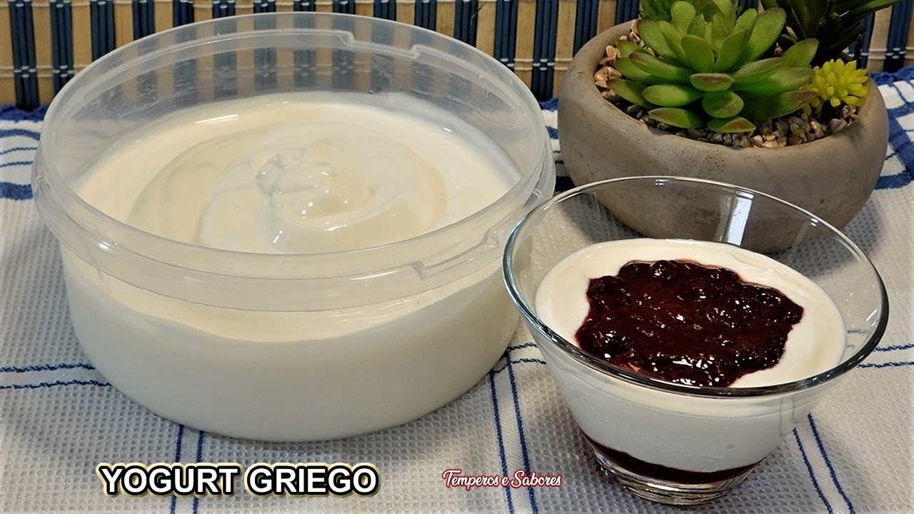 EASY GREEK YOGURT WITH ONLY 3 INGREDIENTS Perfect and Delicious It Couldn't Be Better