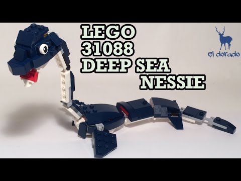 Lego Creator 3in1 31088 DeepSeaCreatures Alternate Build -DeepSea Nessie -SpeedBuild ConstructionToy