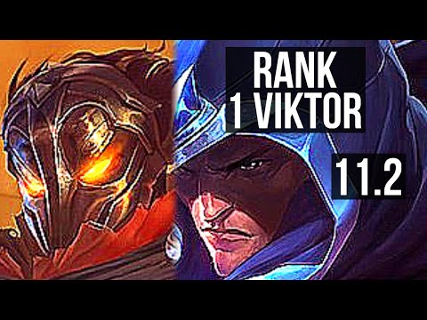VIKTOR vs TALON (MID) | Rank 1 Viktor, 6/1/11 | KR Grandmaster | v11.2