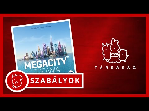 MegaCity Oceania | Játékszabály - Társaság - Társasjáték Vlog