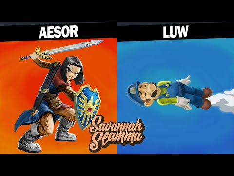 Savannah Slamma 75 WINNERS QUARTERS - Aesor (Hero) Vs. Luw (Luigi) SSBU Tournament