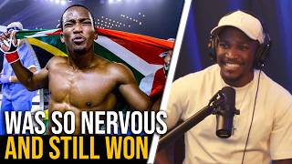 Phumi NKuta Was The Most Nervous Person Waiting For His First Fight To Begin   And Still WON