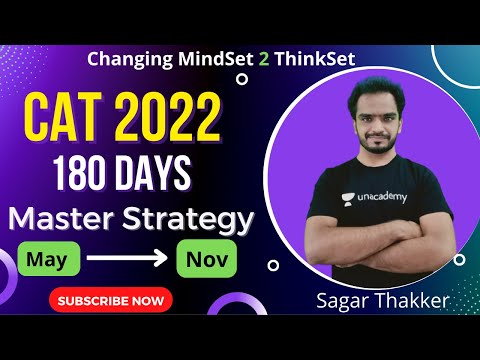 CAT 2022 Strategy | Complete Syllabus | 180 Days Complete Schedule