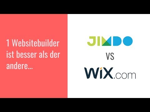Wix oder Jimdo - Meine Wix vs Jimdo Erfahrungen? 1 Builder ist wesentlich besser...