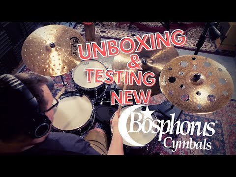Unboxing & Testing New Bosphorus Cymbals