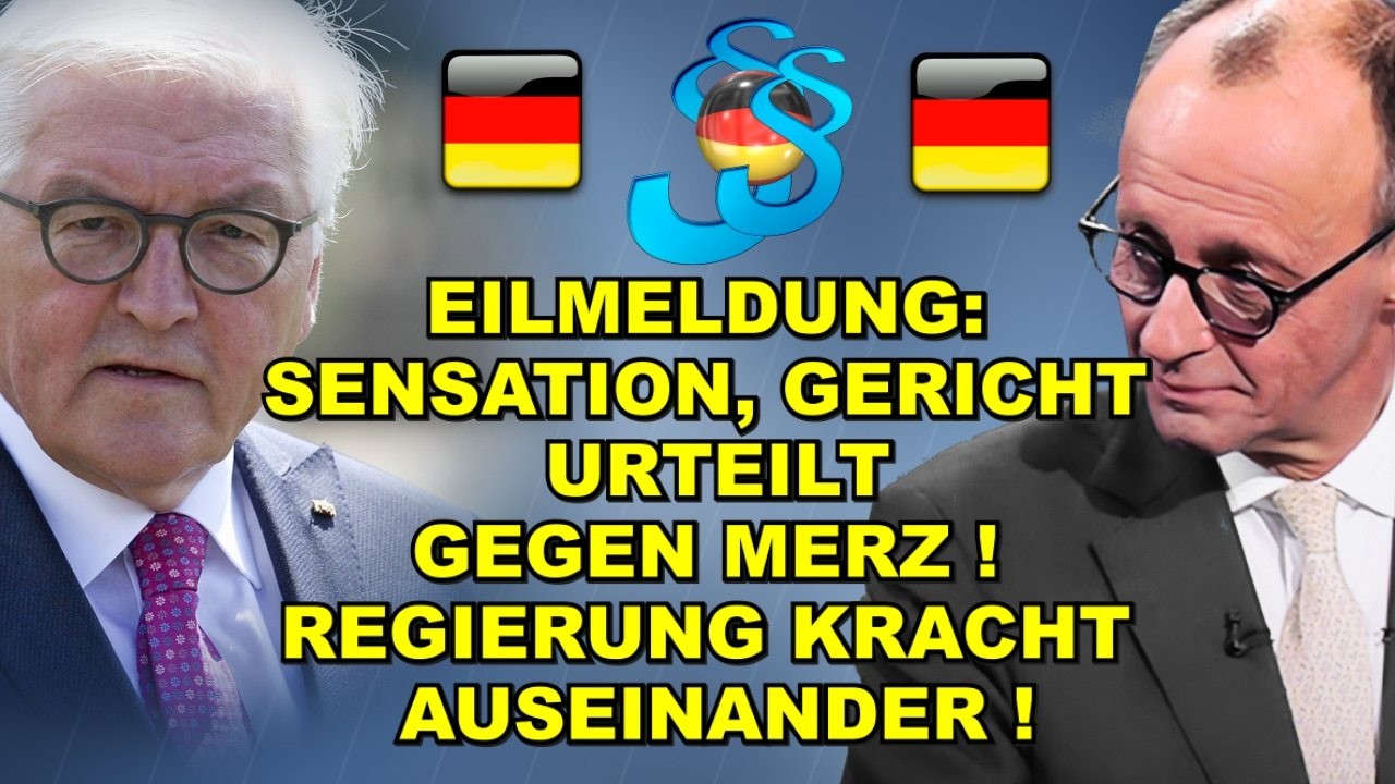 EIL: Gericht URTEILT GEGEN MERZ! Game Over!