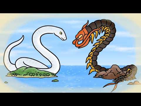 #89-3「蛇島(へびじま)」【むかしばなしのおへや~伝えたい日本昔話~】