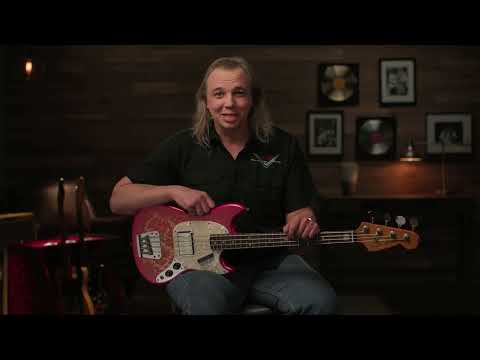 Fender NAMM Play Foundation Mustang Bass Journeyman Masterbuilt Vincent Van Trigt One of a Kind image 9