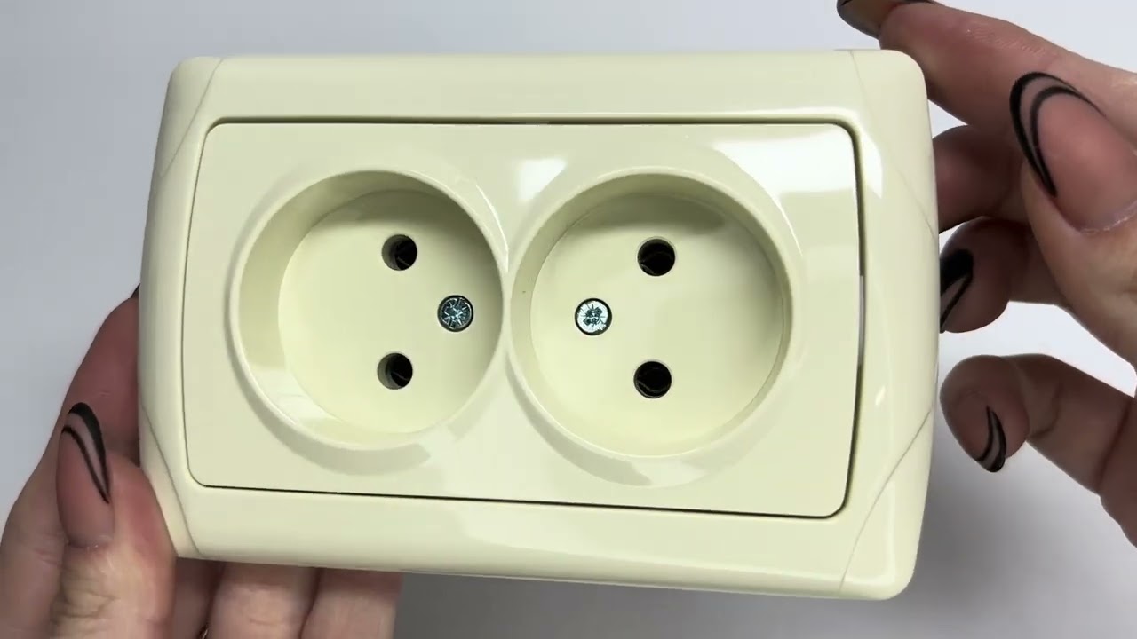 Розетка двомісна б/з VIKO Carmen крем 90562055