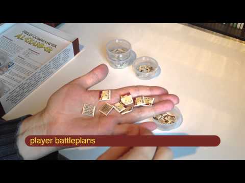 FD Boardgames - Unboxing of Field Commander: Alexander