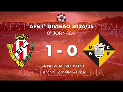 RESUMO | PALMELENSE 1 - 0 VASCO DA GAMA | 8ª JORNADA - AFS 1ª DIVISÃO 2024/25