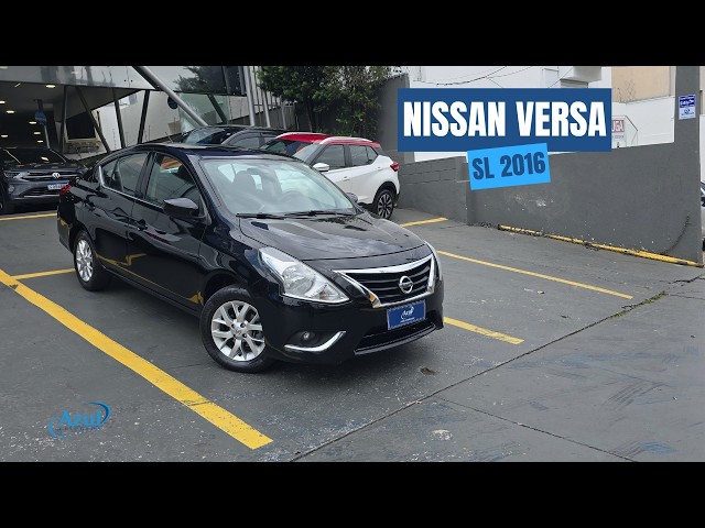 Vídeo NISSAN VERSA 1.6 16V FLEX SL 4P MANUAL