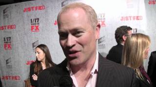 Neal McDonough aka Robert Quarles at the "Justified" season 3 premiere in LA 1/10/2012