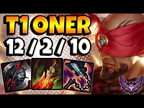 T1 Oner Lee Sin vs Rek'sai [ Jungle ] Patch 12.18 Ranked Master NA ✅