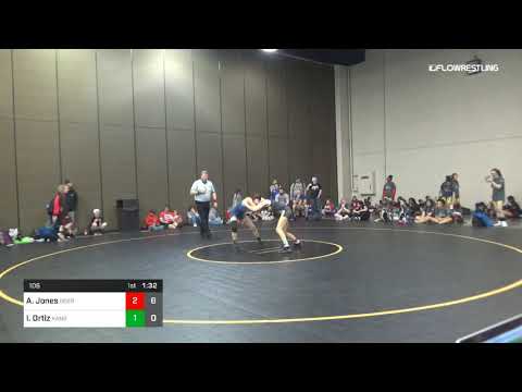 106 Lbs Rr Rnd 3 Amani Jones Georgia Dual Vs Isabell Ortiz Kansas Dual