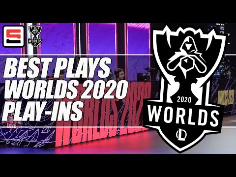 BEST PLAYS from the League of Legends Worlds 2020 Play-In stage | ESPN Esports