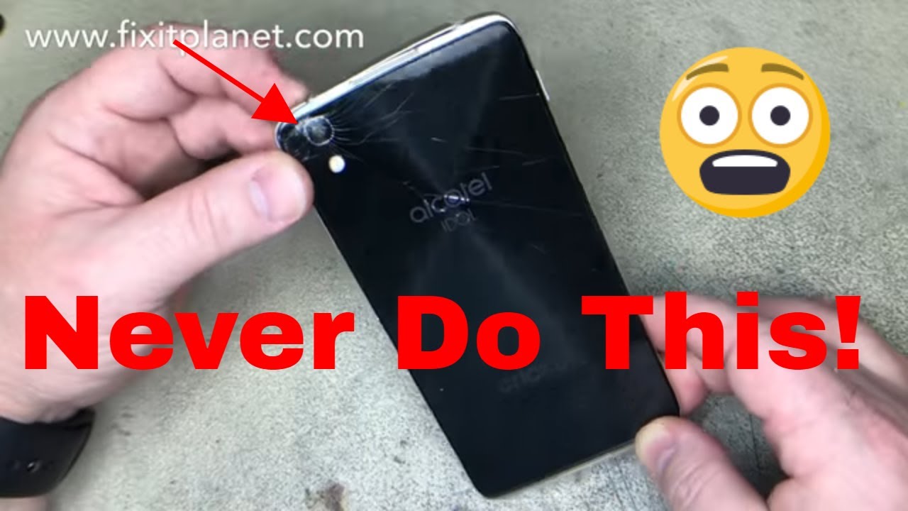 Alcatel One Touch Idol 4 Teardown, Back glass & Screen Repair From Start To Finish.