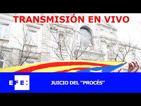 Sexta jornada del juicio del procés en el Tribunal Supremo