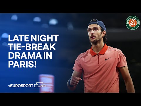 EPIC TIE-BREAK between Novak Djokovic & Lorenzo Musetti 🔥🎾  | French Open 2024 Highlights 🇫🇷